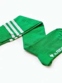 Гольфы unisex St. Friday Socks, 431-9, "Полосатая классика", ЗЕЛЕНЫЕ