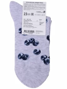 Женские носки Брестские (БЧК), 16с1102, рис. 667 СВЕТЛО-СЕРЫЕ МЕЛАНЖ