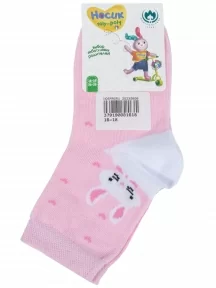 Детские носки "Борисоглебский трикотаж", 8С988, РОЗОВЫЕ