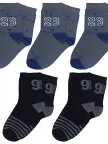 Комплект из 5 пар детских носков RuSocks (Орудьевский трикотаж) микс 6 (5-Д3-13499)