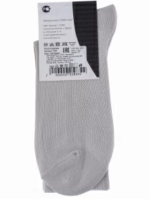 Мужские носки PARA socks, P54, СВЕТЛО-СЕРЫЕ