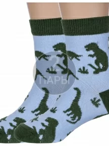 Комплект из 2 пар детских носков "Борисоглебский трикотаж", 2-8С915, ГОЛУБЫЕ