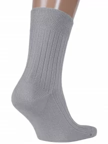 Мужские носки из 100% хлопка Брестские (БЧК), 14С2220, рис. 055, СВЕТЛО-СЕРЫЕ