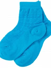 Детские носки "Носкофф" (АЛСУ), АС56, рис. 003, БИРЮЗОВЫЕ