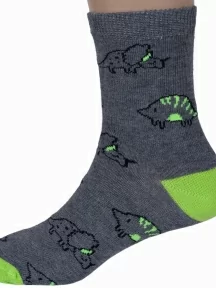 Детские носки RuSocks (Орудьевский трикотаж), Д3-13498, рис. 05, ТЕМНО-СЕРЫЕ