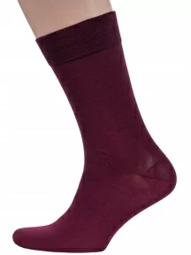 Мужские носки из мерсеризованного хлопка Sergio Di Calze (PINGONS), 17SC6, БОРДОВЫЕ