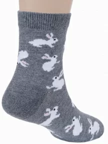 Детские носки RuSocks (Орудьевский трикотаж), Д-31349, рис. 04, СЕРЫЕ