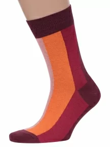 Мужские носки "Нева-Сокс", MAG-20, БОРДОВО-КРАСНЫЕ