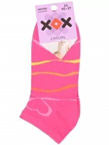Женские носки ХОХ, G-3R34, МАЛИНОВЫЕ