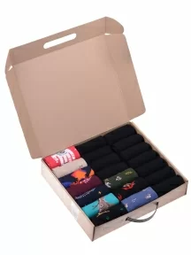 Набор из 20 пар мужских носков MSCLUB №М48, ВИМ20-48, микс