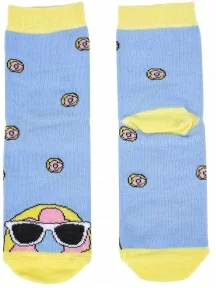 Детские носки "Борисоглебский трикотаж", 8СД1003/2, ГОЛУБЫЕ