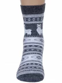 Детские носки RuSocks (Орудьевский трикотаж), Д3-13159, рис. 05, ТЕМНО-СЕРЫЕ