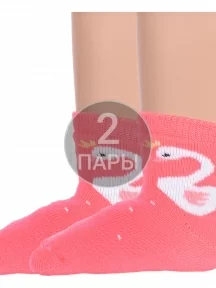 Комплект из 2 пар детских махровых носков Брестские (БЧК), 2-14С3060, рис. 064, ПЕРСИКОВЫЕ