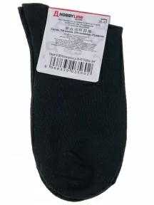 Женские носки Hobby Line, 412-06, ЧЕРНЫЕ