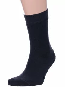 Мужские махровые носки АЛЬТАИР, ММ-220, ЧЕРНЫЕ