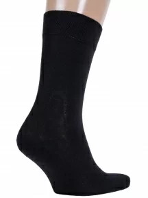 Набор из 24 пар мужских хлопковых носков (БЧК), БРЕСТ-24К2122, черные