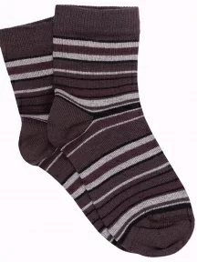 Детские носки LORENZline, Л31, КОРИЧНЕВО-СЕРЫЕ