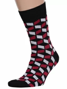 Мужские носки MSCLUB №М38, nm-414, ЧЕРНЫЕ