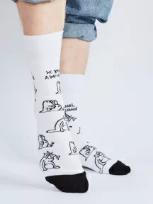 Носки unisex St. Friday Socks, 23222-1165-02-19, "Гений маркетинга"