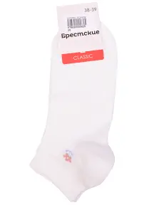 Женские носки Брестские (БЧК) рис. 654, МОЛОЧНЫЕ (14с1101)