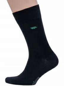 Набор из 30 пар мужских бамбуковых носков (ТМ Grinston socks), PG-15D11-30, черные