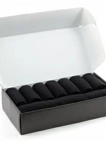 Набор из 10 пар мужских носков "Нева-Сокс", НС-10-0В, черные