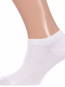 Мужские ультракороткие носки "Красная ветка", С-129, БЕЛЫЕ