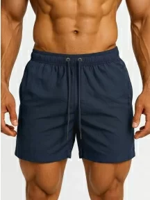 Мужские купальные шорты TUOSITE, TS7274-2, СИНИЕ