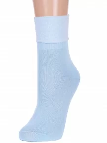 Женские бамбуковые носки LORENZline, Б10, ГОЛУБЫЕ