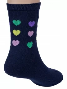 Детские носки ХОХ, D-3R2, ТЕМНО-СИНИЕ