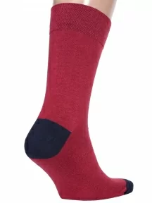 Мужские носки MSCLUB №М34, nm-375, БОРДОВЫЕ