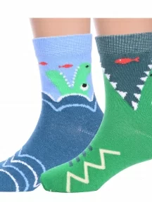 Комплект из 3 пар детских носков Борисоглебский трикотаж, 8С747-8с748 , микс