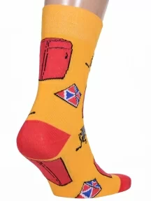 Мужские носки MSCLUB №5564, ВиМ-58Э, ЖЕЛТЫЕ