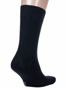 Комплект из 2 пар мужских носков DiWaRi, 2-20С-36СП, рис. 516, ЧЕРНЫЕ