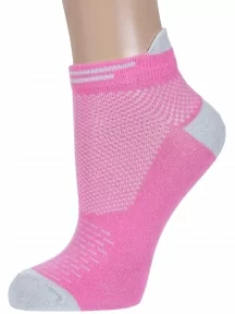 Детские спортивные носки "Борисоглебский трикотаж", 8С1800, РОЗОВЫЕ