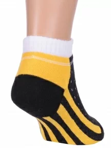 Детские спортивные носки Conte kids, 7С-97СП, рис. 308, ЧЕРНО-ЖЕЛТЫЕ