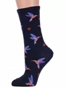 Женские спортивные носки Брестские (БЧК), 20С1141, рис. 571, ТЕМНО-СИНИЕ