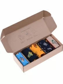 Набор из 5 пар мужских носков MSCLUB №М24, ВИ5-НМ24, микс 2