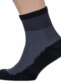 Мужские спортивные носки с махровым следом Брестские (БЧК), 15С2330, рис. 031, СЕРО-ЧЕРНЫЕ
