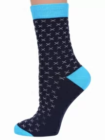 Носки unisex ХОХ FANTASY, XF-46, ТЕМНО-СИНИЕ