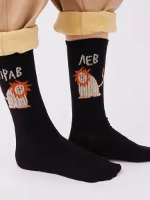 Носки unisex St. Friday Socks "Я лев, ты прав!" (sport23-1350-19/01/12)