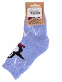 Детские махровые носки Альтаир, С129, ГОЛУБЫЕ