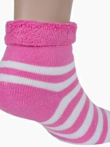 Детские махровые носки RuSocks (Орудьевский трикотаж), Д-109, МАЛИНОВЫЕ