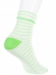 Подростковые носки LORENZline, П4, САЛАТОВЫЕ
