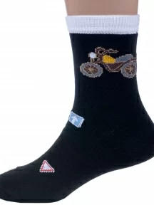 Детские носки LORENZline, Л87, ЧЕРНЫЕ