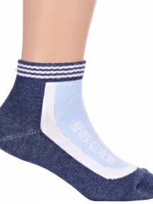 Детские спортивные носки Conte kids, 7С-97СП, рис. 504, ТЕМНО-ДЖИНСОВЫЕ