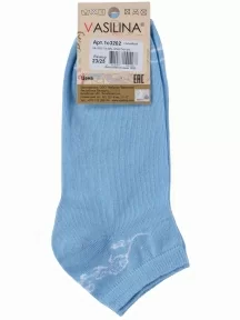 Женские носки VASILINA, 1С3202, ГОЛУБЫЕ