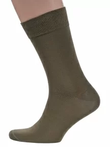 Набор мужских носков из мерсеризованного хлопка, 6 пар (ТМ Sergio di Calze), PG-17SC6-6, ХАКИ