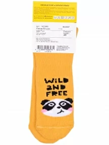 Детские махровые носки Брестские (БЧК), 14С3060, рис. 458, ГОРЧИЧНЫЕ