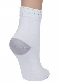 Детские носки LORENZline, Л77, БЕЛЫЕ с серым